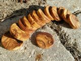 Holzscheiben / Astscheiben Olivenholz - Ø ca. 3 cm...